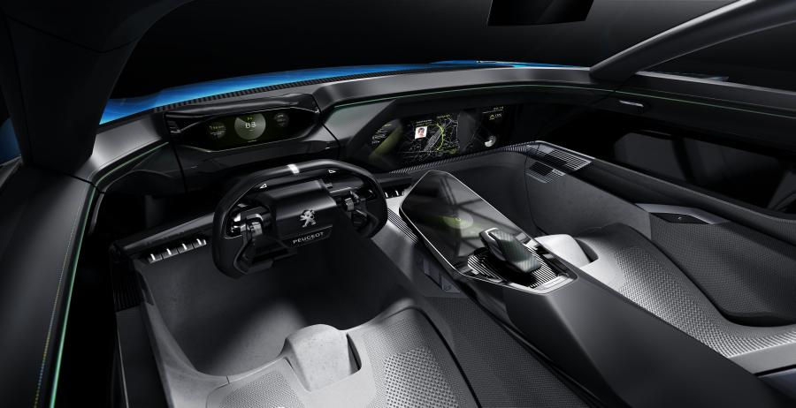Интерьер Peugeot Instinct Concept 2017 года  (фото 67 из 98)